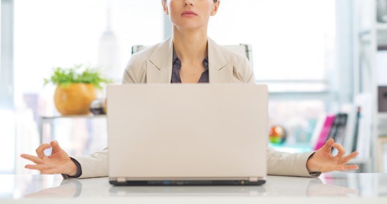 Méditez même au bureau !